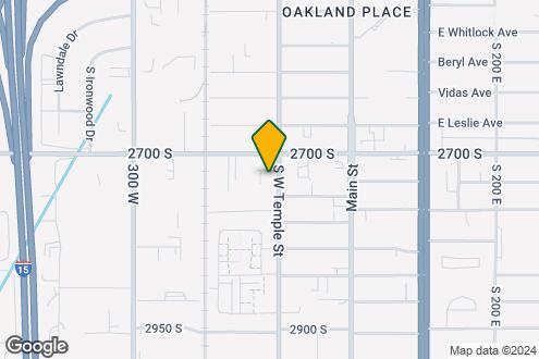 Map Image of the Property - Hawthorne Townhomes