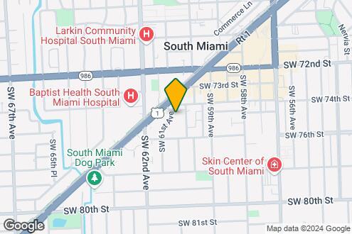 Map Image of the Property - Bower South Miami