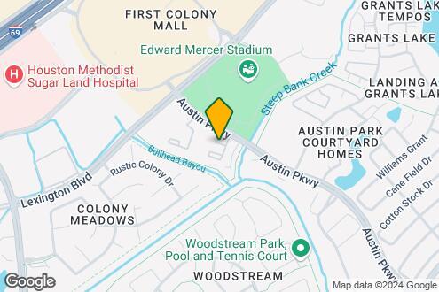 Map Image of the Property - Foundations at Austin Colony