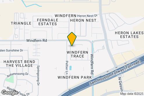 Map Image of the Property - 10926 Windfern Lakes St