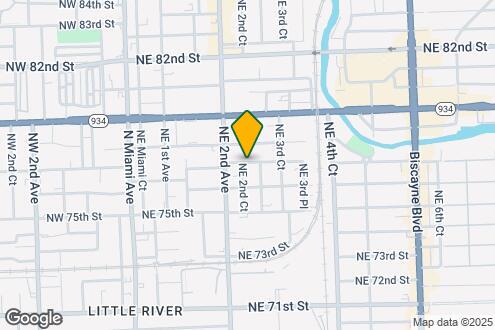 Map Image of the Property - 250-252 NE 77th St