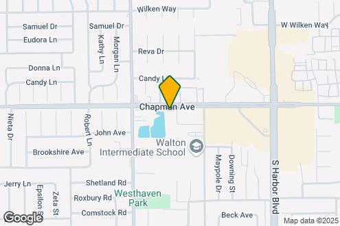 Map Image of the Property - Chapman Village West Apartments