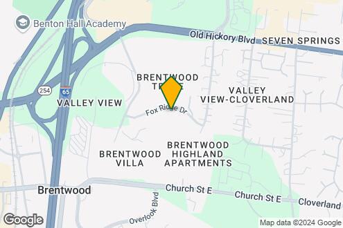 Map Image of the Property - Views of Brentwood