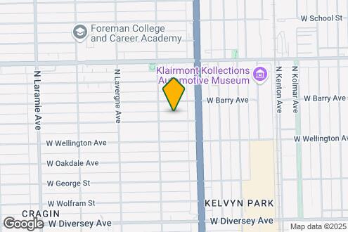 Map Image of the Property - 4836 W Nelson St