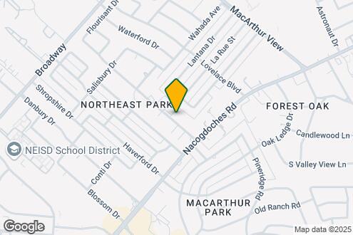 Map Image of the Property - 2811 Woodbury St