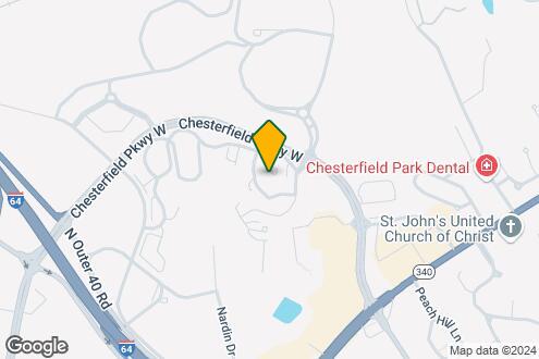 Imagen del Mapa de la Propiedad - Chesterfield Village Townhomes