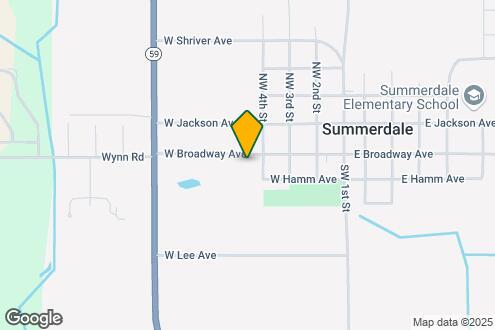 Map Image of the Property - Summerdale Apartments - NO AVAILABILITY