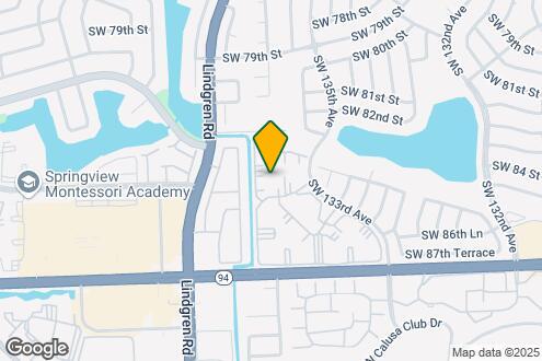 Map Image of the Property - 8520 SW 133rd Avenue Rd