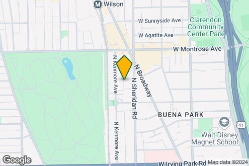 Map Image of the Property - Buena Terrace - 4242 N Sheridan Rd