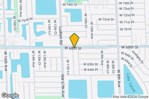 Map Image of the Property - 6781 W 11th Ct