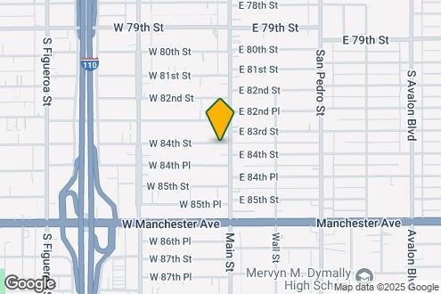 Map Image of the Property - 108 W 84th St