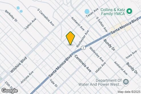 Map Image of the Property - 1336 S Centinela Ave