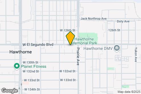 Map Image of the Property - El Segundo Apartments