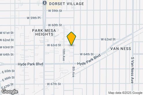 Map Image of the Property - 6307-6311 8th Ave