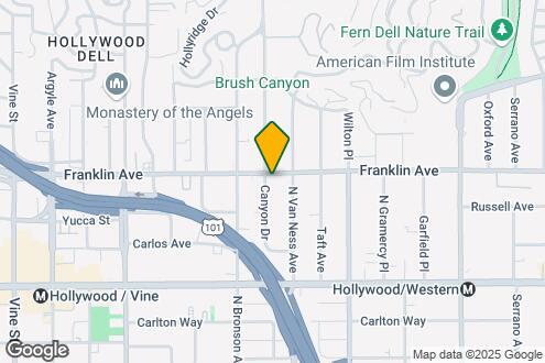 Map Image of the Property - 1852 Canyon Dr