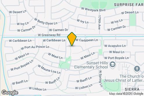 Map Image of the Property - 18069 W Acapulco Ln