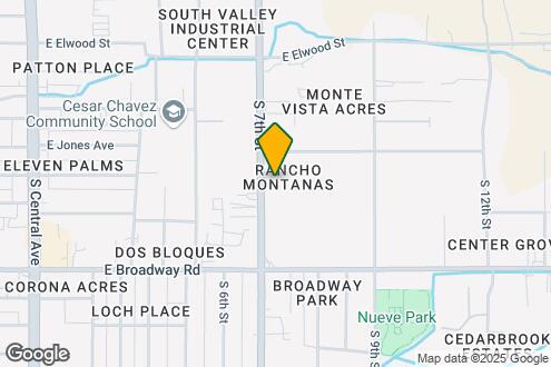 Map Image of the Property - Rancho Montanas Senior Apartments