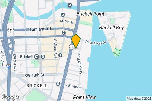 Map Image of the Property - 951 Brickell Ave