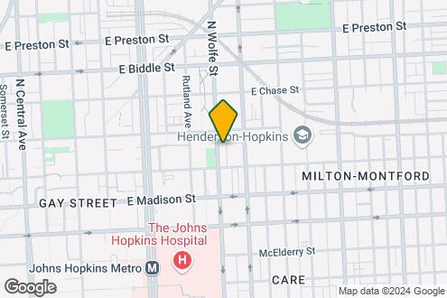 Map Image of the Property - The Essential Johns Hopkins Affiliate Living