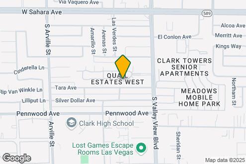 Map Image of the Property - 2851 S Valley View Blvd