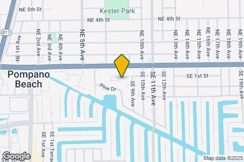 Map Image of the Property - RAM Pompano Apartments