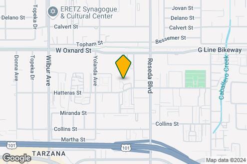 Map Image of the Property - Tarzana Terraces