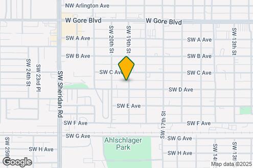 Map Image of the Property - 307 1/2 SW 19th St