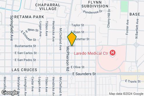 Map Image of the Property - 1215 Bustamante St