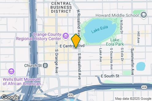 Imagen del Mapa de la Propiedad - Mondrian Lake Eola