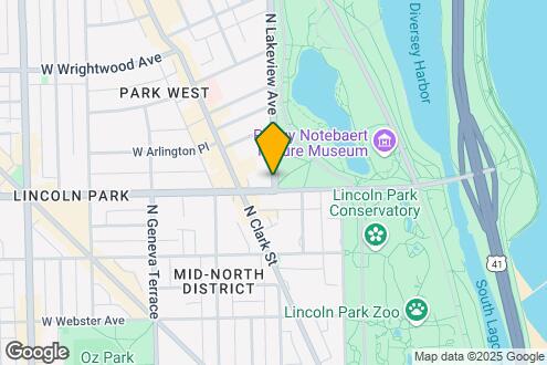 Map Image of the Property - 2400 N Lakeview Ave