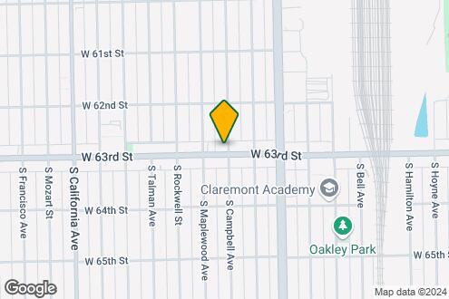 Map Image of the Property - 2504 W 63rd St