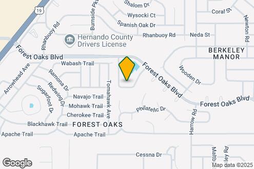 Map Image of the Property - Forest Oaks Villas 55+