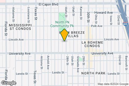 Map Image of the Property - 3976 Idaho St