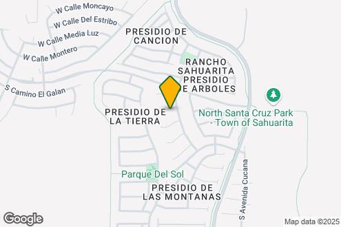 Imagen del Mapa de la Propiedad - 136 E Corte Rancho Colina