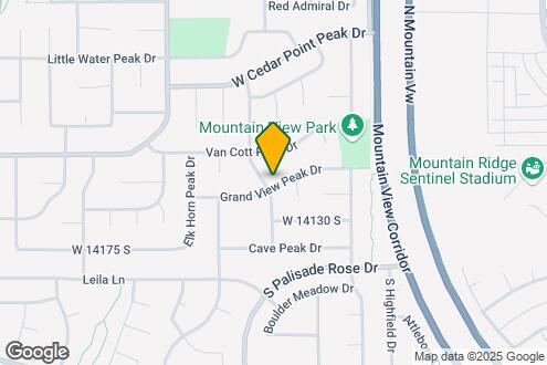 Map Image of the Property - 4956 W Grand View Peak Dr