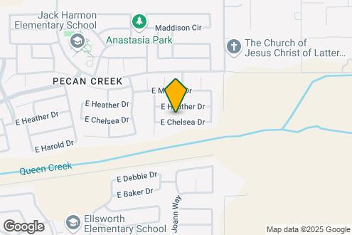 Map Image of the Property - 1558 E Chelsea Dr