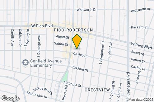 Map Image of the Property - 1475 S Wooster St