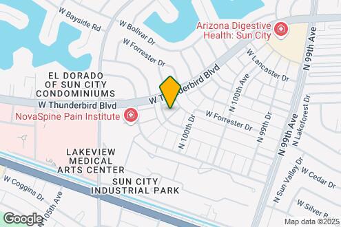 Map Image of the Property - 13231 N Cedar Dr