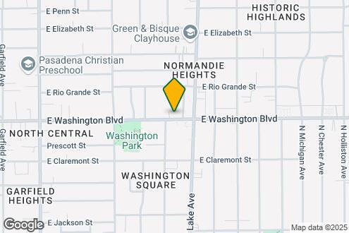 Map Image of the Property - 827-835 E Washington Blvd