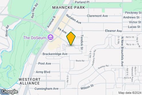 Map Image of the Property - Cortland Brackenridge