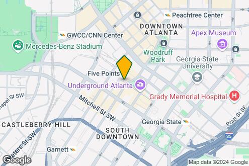 Map Image of the Property - 20 Marietta St NW