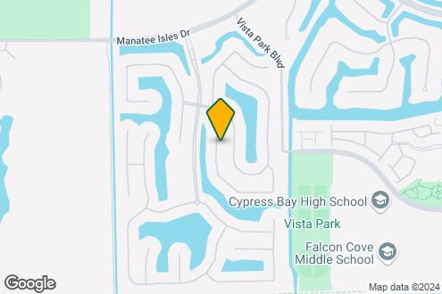 Map Image of the Property - 3936 W Gardenia Ave