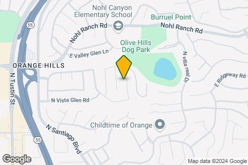 Map Image of the Property - 2698 N Vista Crest Rd