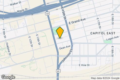 Map Image of the Property - Capitol Heights Apartments