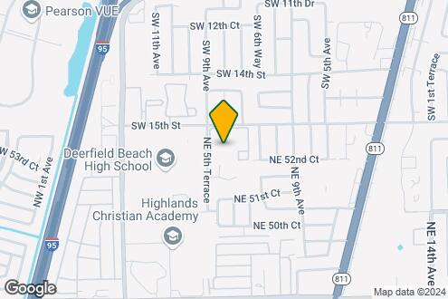 Map Image of the Property - Deerfield Beach Apartments