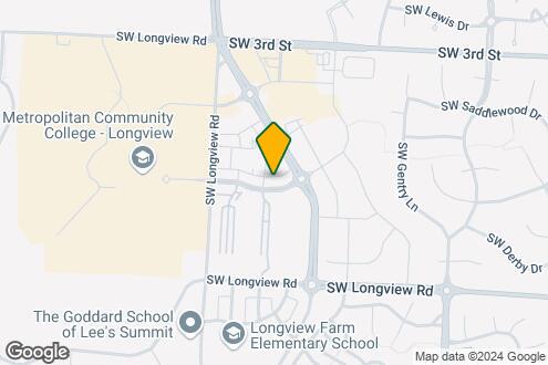 Map Image of the Property - New Longview Apartments