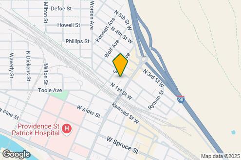 Map Image of the Property - 801 N Orange St