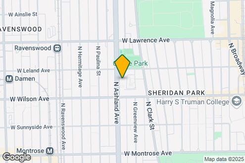 Map Image of the Property - 4637 N Ashland Ave