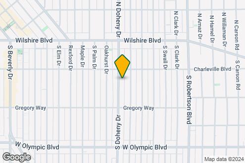 Map Image of the Property - 220 S Doheny Dr