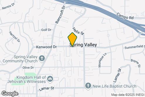 Map Image of the Property - Valle at 9151 Kenwood